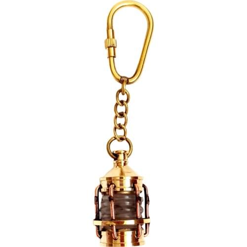 Bottle Model Brass Keychain