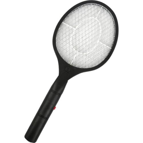 Summer Electric Bug Swatter Battery-Type Small Household Fly Swatter Wireless Long Racket Handle Mosquito Killer