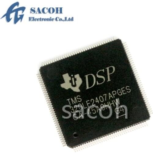 1PCS New OriginaI TMS320LF2407APGES 320LF2407APGES or TMS320LF2407APGEA 320LF2407APGEA TMS320LF2407 LQFP-144 DSP Controllers