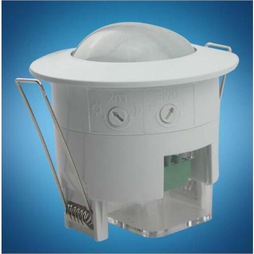 New New Style 360 degree Recessed PIR Ceiling Occupancy Body Infrared Motion Sensor Sensitive Switch