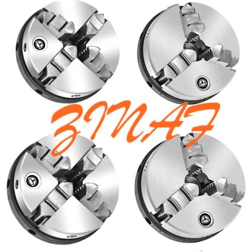 K01 50 K01 65 Lathe Chuck three/four Jaw,M14*1 Suitable for K01-50 K02-50 /-65 Mini Lathe Chuck 8mm-19mm Connecting rod adapter