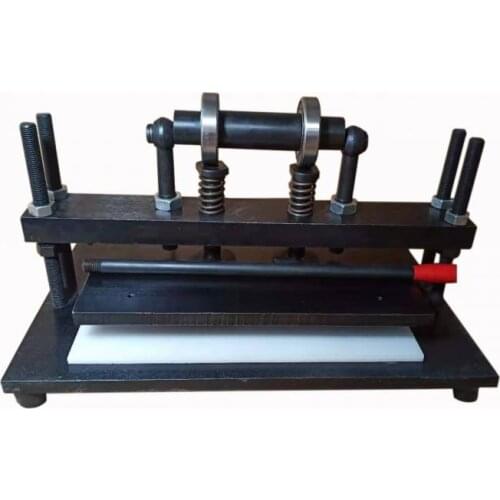 Manual Cutting Die Pressing Cutting Knife Metal Punching Machine Leather Indentation Machine 260*150Mm Pvc/eva Sheet Die Cutting