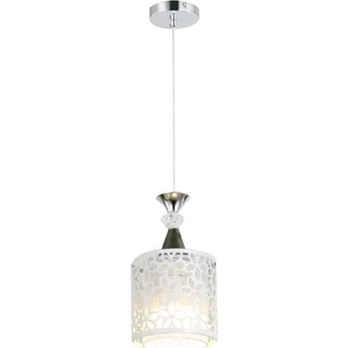 Modern Crystal Hollow Petal Pattern Ceiling Light Pendant Lamp Cover Dining Room Chandelier Decor