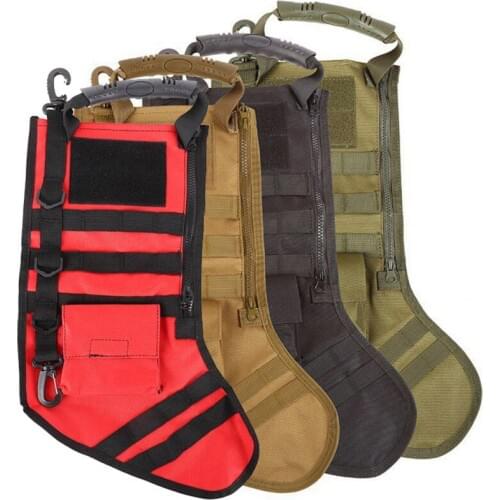 Tactical Molle Christmas Socks Bags from Practical Storage Bags Military Combat Hunting Christmas Socks Gift Bags