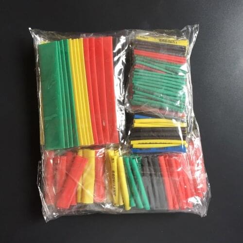 328Pcs/pack Polyolefin Assorted Heat Shrink Tubing Insulation Shrinkable Tube Wrap Wire Cable