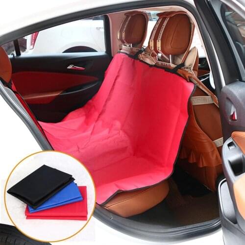 135*140cm Water-proof Pet Carriers Car Seat Cat/Dog Pet Cover Protector Mat Rear Safety Travel Carrier Auto Rear Back Seat Mat