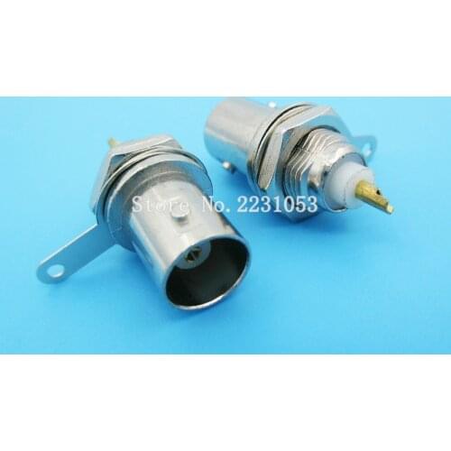 5PCS/LOT BNC Female Socket 50KY Mount Socket BNC Q9 Connector