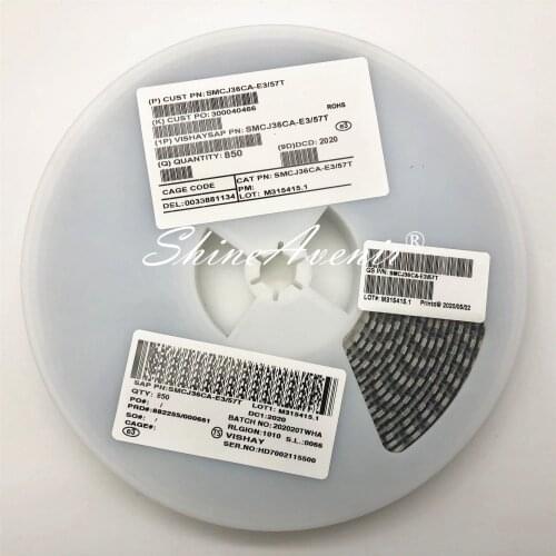 50pcs/lot Diode SMCJ36CA SMCJ40CA SMCJ43CA SMCJ45CA SMCJ48CA SMCJ51CA SMCJ58CA SMCJ60CA SMC DO-214AB TVS Original in stock