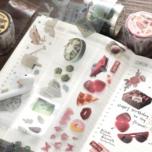 8PCS/LOT love sweets series sticker DIY sticker decorative tape PET tape