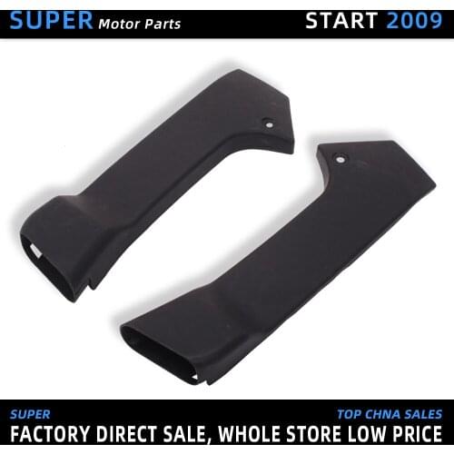 Accessories 1 Pair Motorcycle Ram Air Intake Tube Duct Pipe Set Fits Gas Turbine For Honda CBR250RR MC19 1988 1989 CBR250 NC19