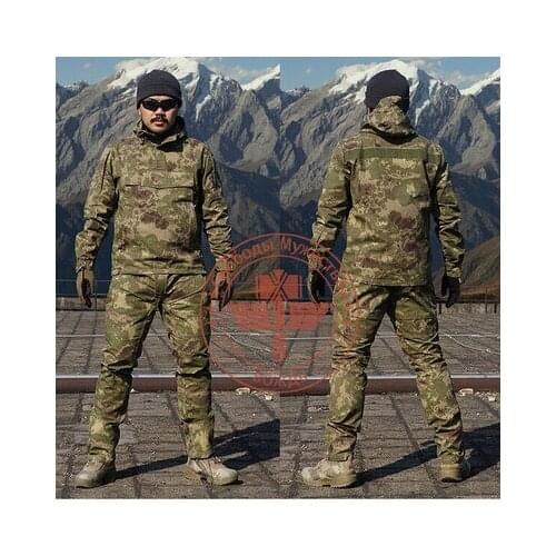 Army Military Tactical Cargo Pants Uniform Waterproof Camouflage Tactical Military Uniform Us Army Men Clothing Set