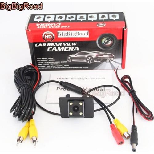 BigBigRoad For KIA K4 2014 2015 2016 Cerato Forte Hatchback Car Rear View Backup Parking Camera Waterproof Night Vision