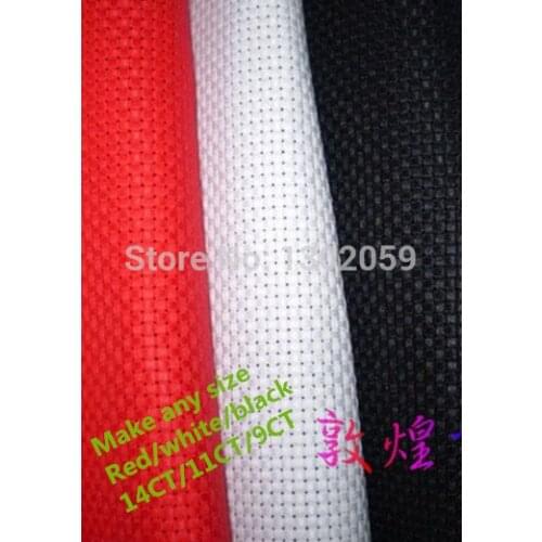 Fast Shipping Size:150X100cm Cross Stitch Embroidery Fabric Aida Cloth Canvas Or Make Any Size