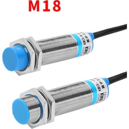 M18 shielded unshielded powder switch sensor capacitive liquid level material sensor Can detect powder conductor semiconductor