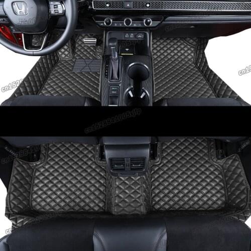 Leather Car Floor Mats for Jetour X70 2018 2019 2020 2021 Protector X70S Carpet Mat Cover Accessories seat 7 3 row automobile