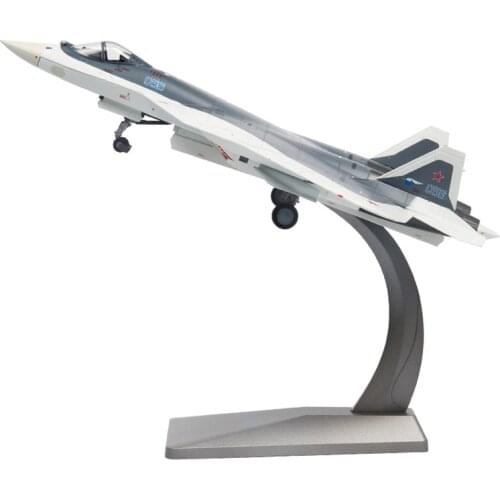 SU57 Strike Fighter Simulation Model 28cm Length 1:72 Scale for Ornaments Collection or Airshow