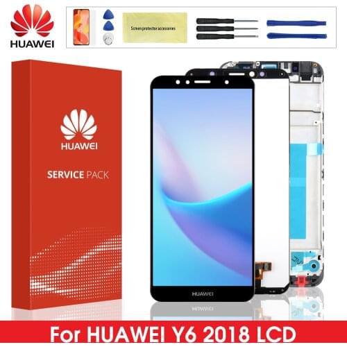 Original Display For Huawei Y6 2018 LCD Touch Screen Digitizer Assembly For Y6 Prime 2018 ATU-LX1 / ATU-L21 ATU-L31 Replacement