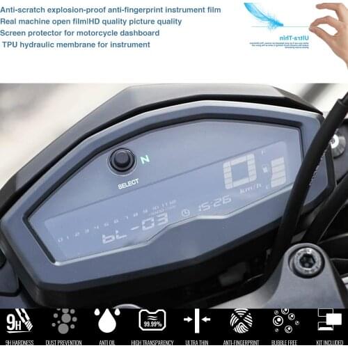 For YAMAHA MT15 MT-15 Mslaz150 Mslaz 150 2015-2018 Cluster Scratch Protection Film Motorcycle Screen Protector Speedometer Film