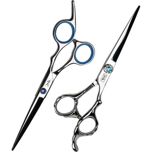 Professional Japan 440C 6'' Cutting Scissors Haircut Thinning Barber Hairdresser Scissors Haircutting Shears Barbershop Set