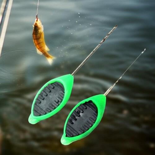 Fishing bait punching piercing needle Portable rubber metal carp bait drilling fish knot buckle needle Bait piercing hook tool