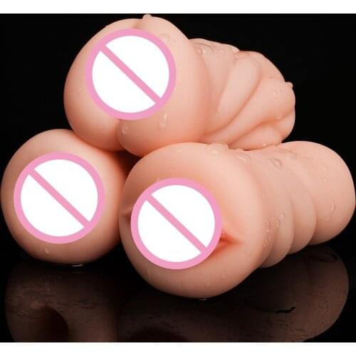 Silicone Sexy Toys Comfortable Masturbation Tools Toys for Adults 18 Sex Cute Rubber Vaginal Soft Material Male Mastubator D12