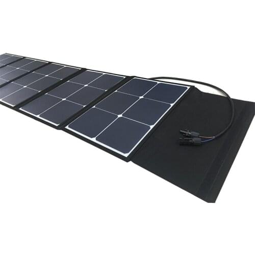 100W Folding Solar Panel For Generator and Portable Power Station