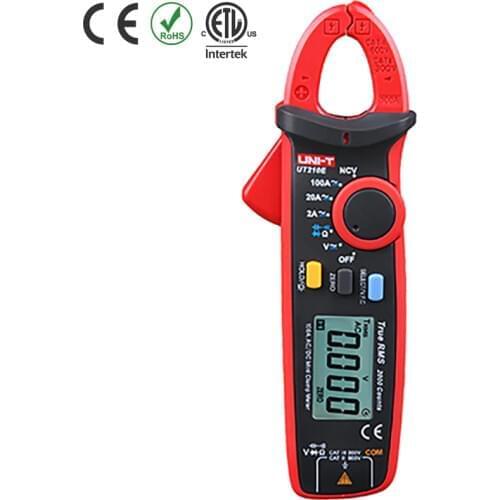 UNI-T UT210E UT-210E True RMS AC/DC Current Mini Clamp Meters w/ Capacitance Tester Digital Earth Ground Multimeter Megohmmeter