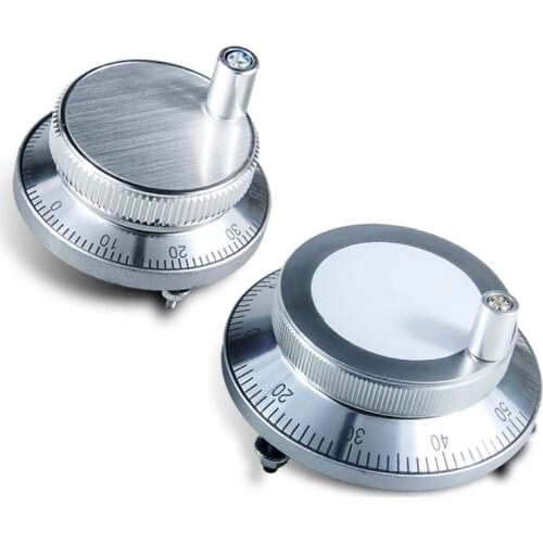 1PC Electronic Handwheel CNC Machine Tools Handwheel Pulse Generator Metal 60MM 80MM