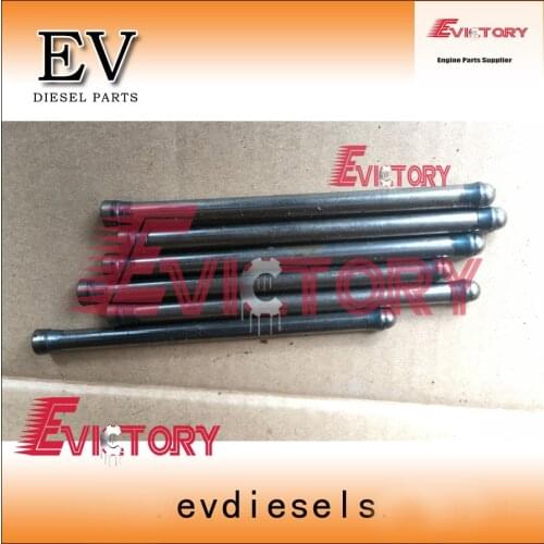 EV For yanmar 3D82AE 3TNE82 3TNE82A 3TNV82 3TNV82A push rod 6pcs