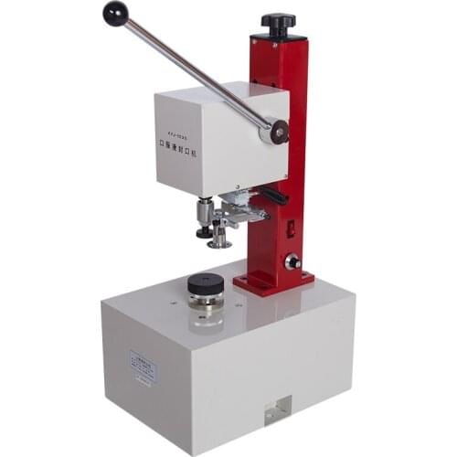 KFJ-1035 Oral Liquid Sealing Machine Crimper Plastic Bottle/Aluminum Cover/Glass Bottle/Vial Electric Sealing Machine AC220V 50W