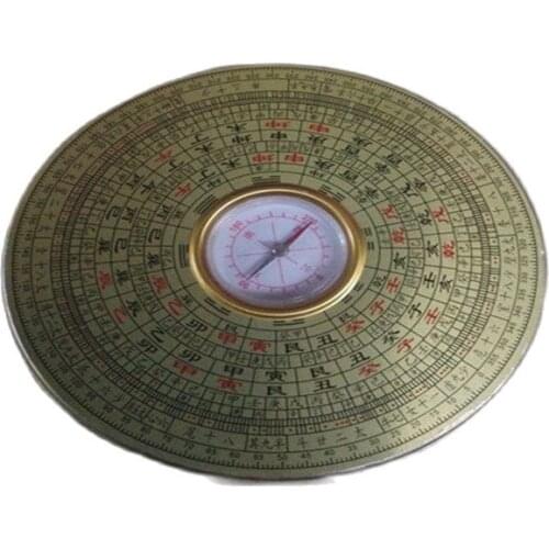 Chinese Geomantic Compass Double Dragon Box Compass