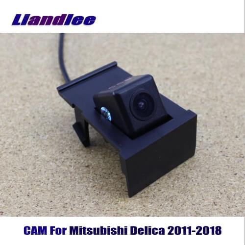 Liandlee CAM Car Reverse Reversing Parking Camera For Mitsubishi Delica 2011-2018 / Rearview Backup Camera HD CCD Night Vision