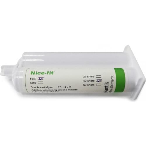 Nicefit Soft Silicone Earmold Material Flexible Silicone for BTE Hearing Aid Earmold and IEM Shells Fast Solidified