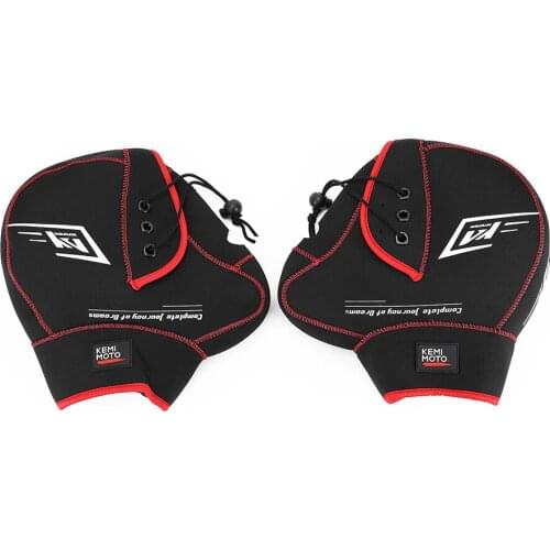 Upgrade Winter Motorcycle Handlebar Gloves Muffs Windproof Thick Warm Thermal Cover Gloves Universal for Motorcycles, Scooters