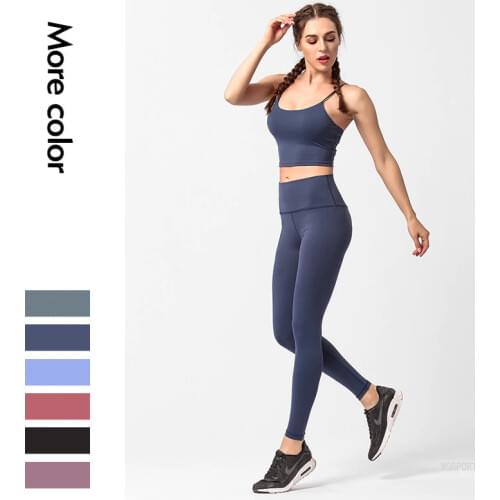 Workout Clothes For Women Gym Yoga Set Fitness Clothing Sport Clothes 2 Piece Gym Sets Push Up Leggings And Bras Sports Wear