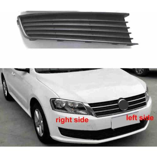 For Volkswagen VW Lavida 2013 2014 Front Fog Lamp Frame Anti Fog Lamp Cover Front Bar Grille Decorative Cover No Hole
