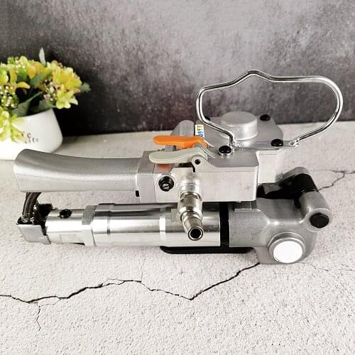 A19 pneumatic baler small handheld PET baler plastic belt plastic steel belt baler automatic strapping machine