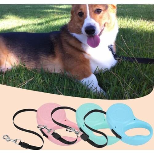 Dog Cat Extending Running Leads Pet Training Leash Automatic Retractable Dog Leash Belt Puppy Pet Flexible Walking Traction Rope
