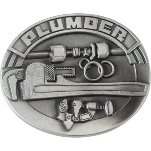 The plumber professional belt buckle