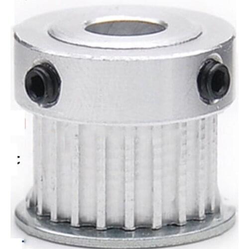 HTD3M 16 Tooth To 18 Tooth Synchronous Wheel Timing Belt Pulley, Aluminum Alloy, Bore 4-10mm Width 11mm 16mm