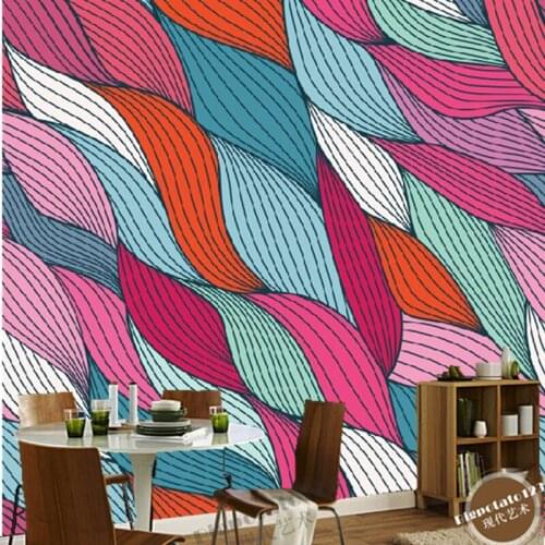 Custom modern wallpaper. Wool-like pattern murals for childrens bedrooms living room TV backdrop waterproof papel de parede