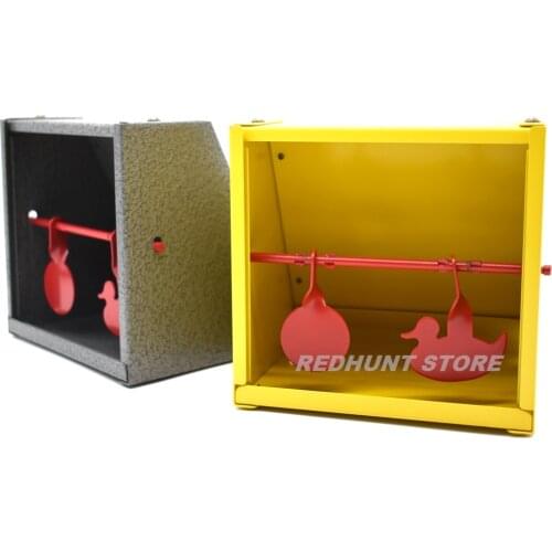 Tactical Steel Bullet Box Hunting Tactical BB Trap Target 5.5inch Shooting Target
