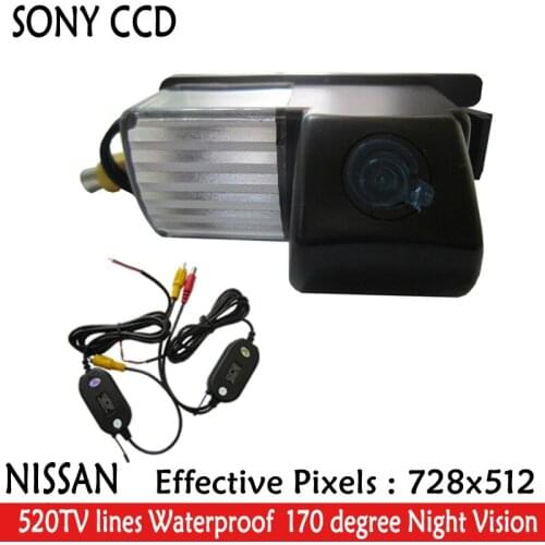 WIFI camera SONY HD Waterproof 170 Degree WIFI camera in rear view camera for Nissan Livina Cube GT-R Pulsar Versa Fairlady 350