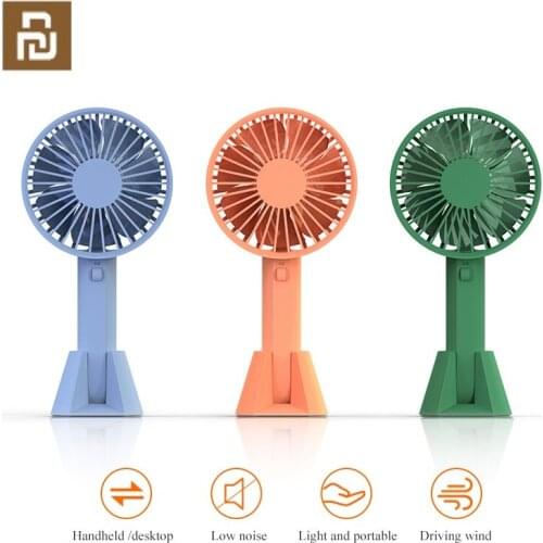 Youpin VH Fan Portable Handhold Fan With Rechargeable Built-In Battery USB Port Design Handy Mini Fan For Xiaomi Smart Home