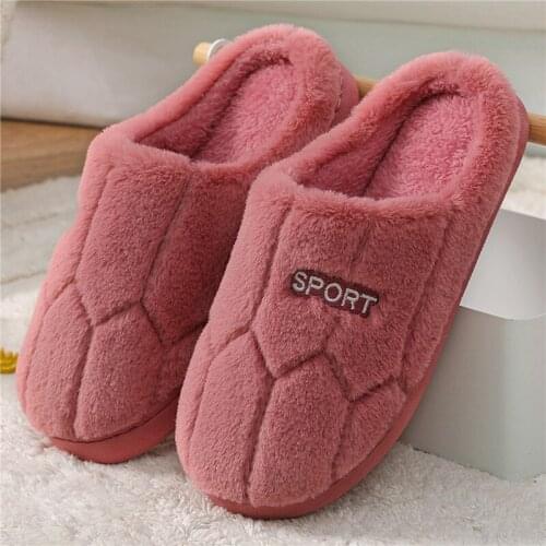 Women Winter Home Slippers Cartoon Cat Shoes Non-Slip Soft Winter Warm House Slippers Indoor Bedroom Lovers Couples
