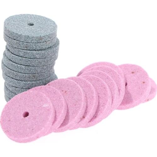 20PCS 20mm Mini Drill Grinding Wheel/Buffing Wheel Polishing Pad Accessories Abrasive Disc For Bench Grinder Rotary Tool