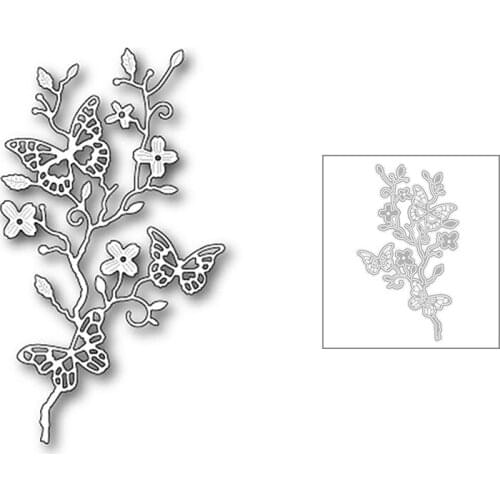 2020 New Flower and Animal Butterfly Metal Cutting Dies For DIY Cut Paper Craft Making Background Card Scrapbooking No Stamp Set