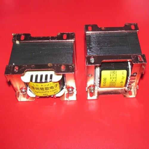 6P6P, 6P14 tube push-pull 20W 8K: 4Ω 8Ω output transformer, secondary inductance 0.15H, leakage inductance 15mH