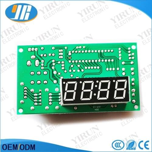 Arcade game controller 4 digits coin operated USB time control device for cafe kiosk, multi coin selector acceptor timer board