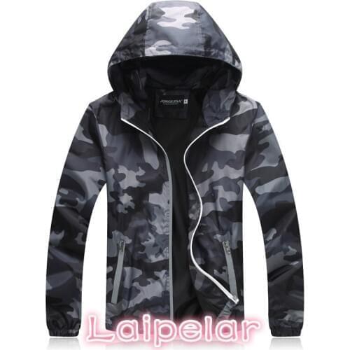 Quick Dry Men Windbreaker Skin Coat Sunscreen Waterproof Mens Camouflage Army Outwear Ultralight Windbreake Jacket,YA599